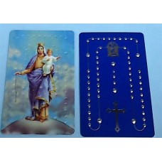 Rosary on a Card